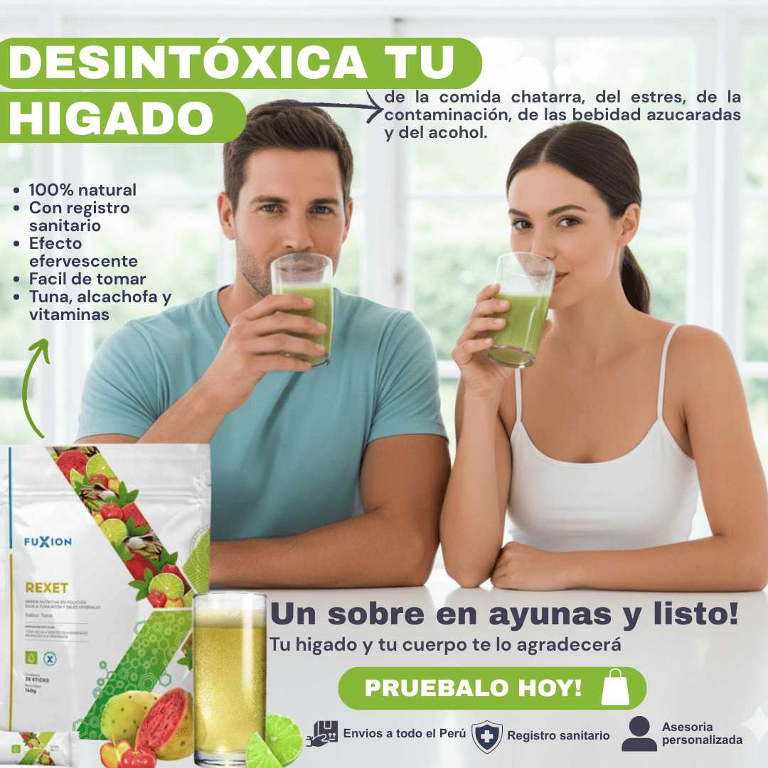 REXET-Desintoxica y protege tu Higado